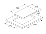 Bếp từ Hafele HC-I302B 536.01.670